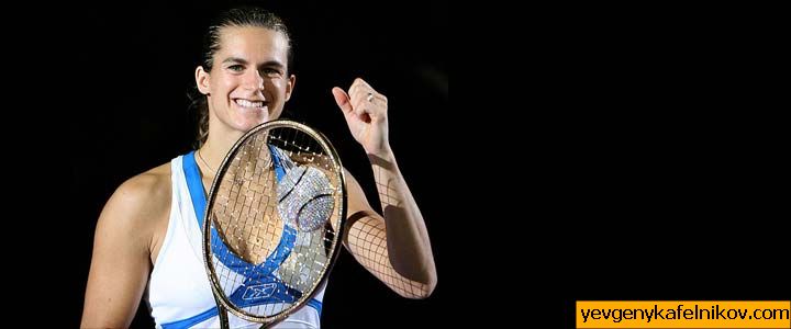 теннисная ракетка amelie mauresmo выигрывает самую дорогую теннисную ракетку