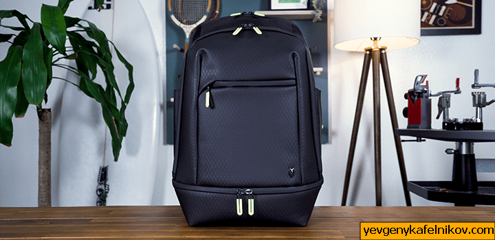 Mochila de tenis Vessel Baseline: revisión, prueba y video en profundidad