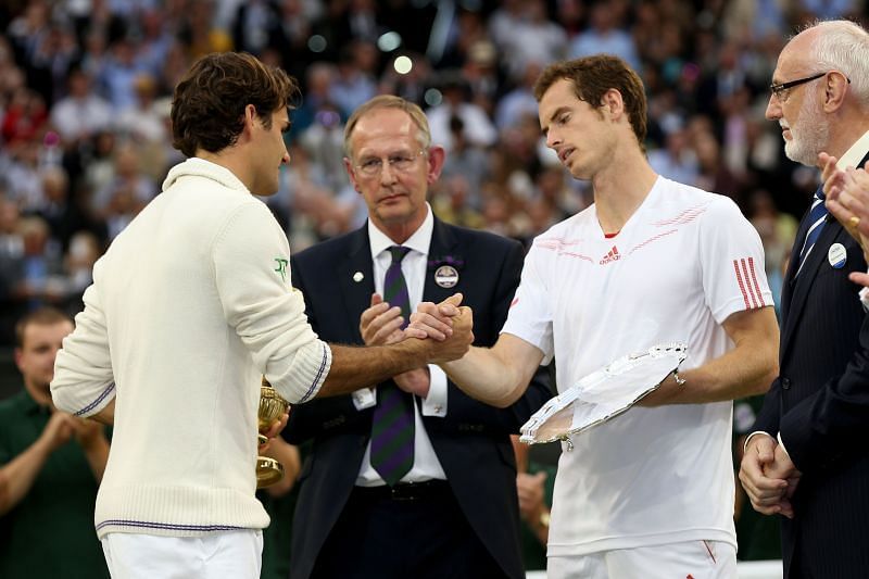 Andy Murray säger att det var riktigt kul att träna med Roger Federer