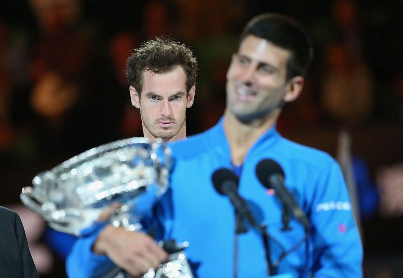 'Nedomāju, ka daudzi cilvēki būtu paredzējuši, ka Novaks Džokovičs uzvarēs 20' Grand Slam 'turnīros.' - Endijs Marejs